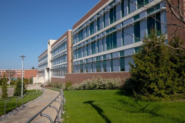 A school building is a common commercial space that should be tested regularly for radon levels.